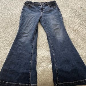 American Eagle Super High Rise Flare Jeans